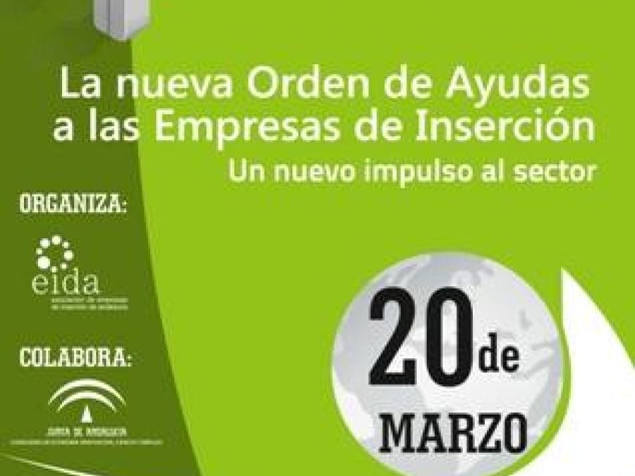 Jornada sobre la Orden de incentivos para empresas de inserción de Andalucía