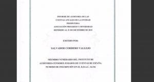 Informe Auditoría 2015 de Prodiversa