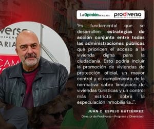 Artyículo de opinión de Juan Carlos Espejo, presidente de Prodiversa para La Opinión de Málaga