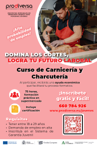 Integrales para Jóvenes: curso de carnicería y charcutería
