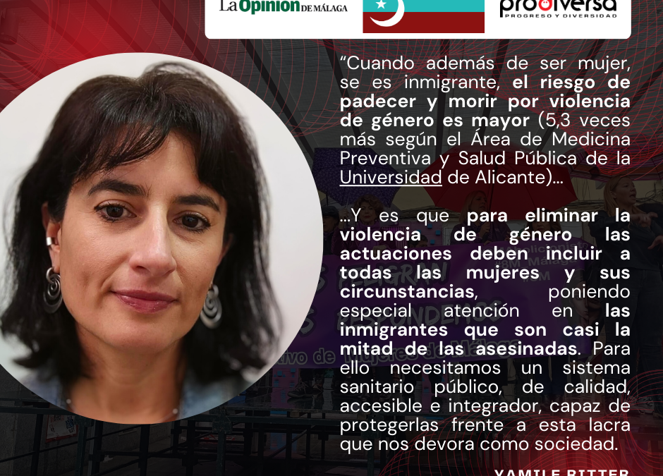Mujer inmigrante y violencia de género – La Mitad del Cielo