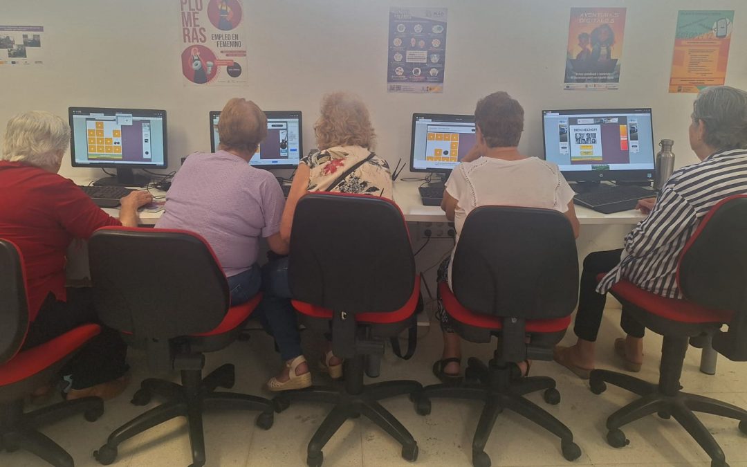 Taller sobre memoria y nuevas tecnologías en el Punto Vuela de Palma -Palmilla