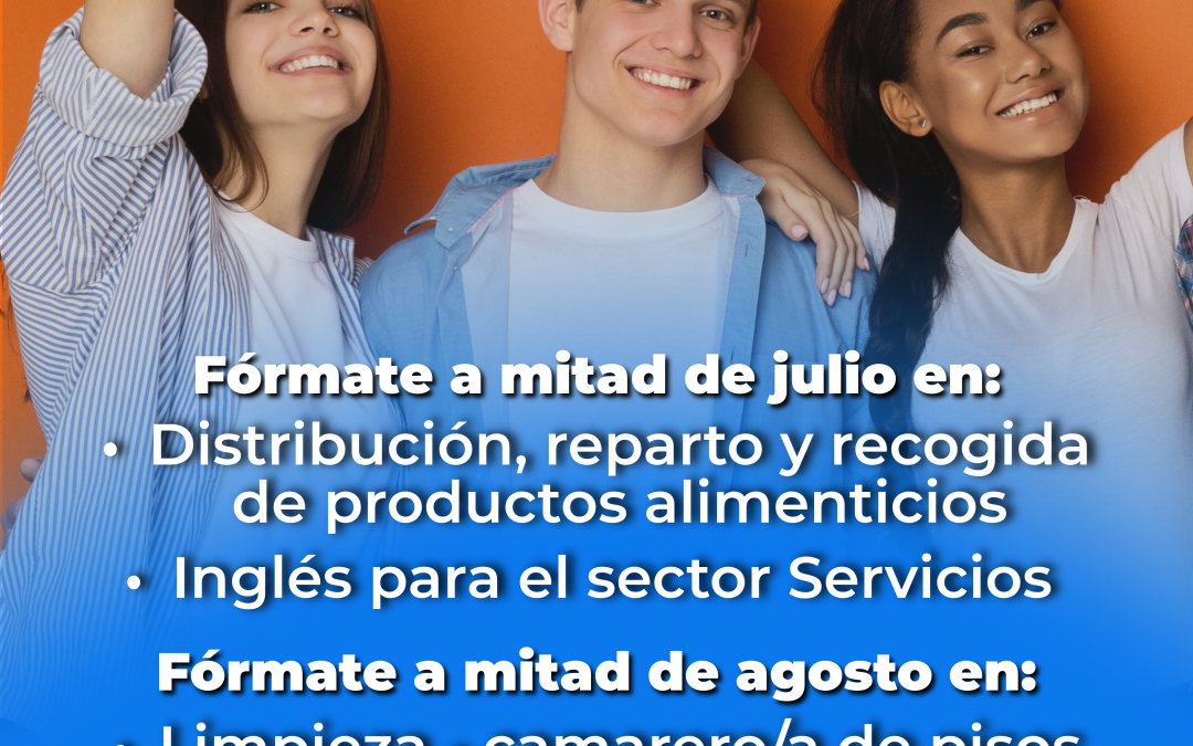Nueva oferta de cursos de formación para jóvenes