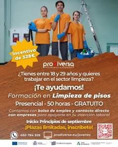 Curso de Limpieza Integrales Jóvenes